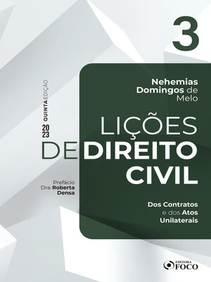 cover image of Lições de Direito Civil--Volume 3--Dos Contratos e dos Atos Unilaterais